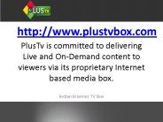 Indian Channels Set Top Box