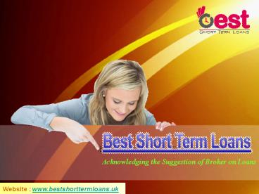 Acknowledging the Suggestion of Broker on Loans (1)