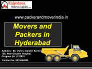 Movers and Packers in Hyderabad