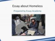 Essay about Homeless