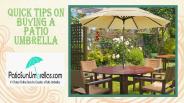 Patio umbrella