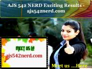 AJS 542 NERD Exciting Results - ajs542nerd.com