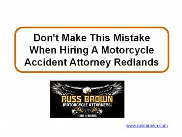 Don't Make This Mistake When Hiring A Motorcycle Accident Attorney Redlands (1)