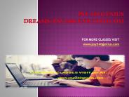 psy 340 genius Dreams/psy340geniusdotcom