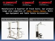 Gym Equipment Manufacturers in India