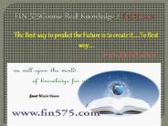 FIN 575Course Real Knowledge / fin575 dotcom