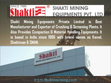 Sand Screening Machine Manufacturers (4)