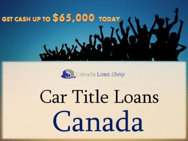 Car Title Loans Canada