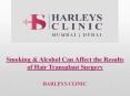Smoking & Alcohol Can Affect the Results of Hair Transplant Surgery PowerPoint PPT Presentation