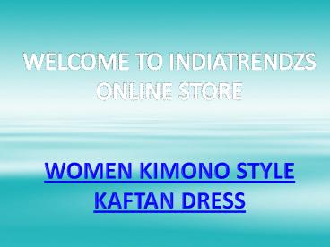 WOMEN FASHION SUMMER KIMONO KAFTANS DRESS
