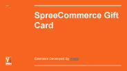 Spree Commerce Gift Card