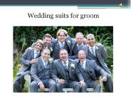 wedding suit hire
