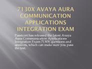 Passtcert Avaya 7130X Questions and answers pdf