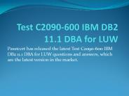 Passtcert IBM C2090-600 Questions and Answers
