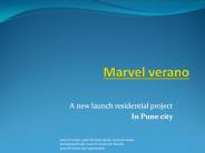 Marvel Verano Mohammadwadi Pune residential project