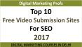 Top 10 Free Video Submission Sites For Seo 2017 PowerPoint PPT Presentation
