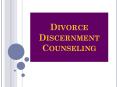 Divorce Discernment Counseling PowerPoint PPT Presentation
