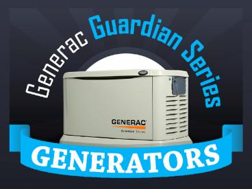 Generac Gaurdian Series Generators - pencoelectricalcontractor.com