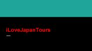 Traveling to Japan