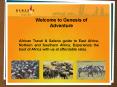 Welcome to Genesis of Adventure PowerPoint PPT Presentation