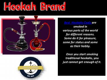 Hookah Coals | Charcoal for Hookah (1)