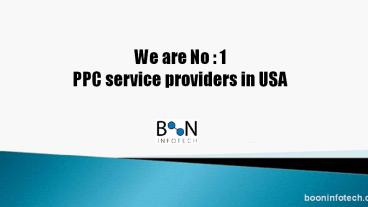 PPC service providers in USA