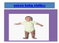 unisex newborn baby clothes PowerPoint PPT Presentation