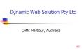 Web Design in Coffs Harbour- Dynamic Web Solutions PowerPoint PPT Presentation