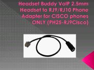 cisco phone headset adapter