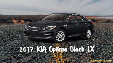 2017 KIA Optima Black LX