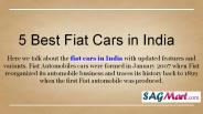 Best Fiat Cars in India
