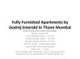 Fully Furnished Apartments by Godrej Emerald in Thane Mumbai PowerPoint PPT Presentation