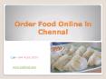 Order Food Online In Chennai with Jusfood PowerPoint PPT Presentation