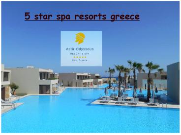 Enjoy vacation in Beach hotels Greece