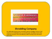 Shredding Company (1)