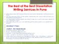 15 The Best of the Best Dissertation Writing Services in Pune PowerPoint PPT Presentation