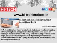Hi Tech Mobile Repairing Course in Laxmi Nagar,Delhi