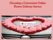 Choosing a Convenient Online Flower Delivery Service