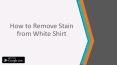 Get stain free shirt | Laundry Services PowerPoint PPT Presentation