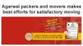 Agarwal packers and movers makes best efforts for satisfactory moving PowerPoint PPT Presentation