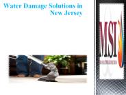 Water Damage Solutions in New Jersey