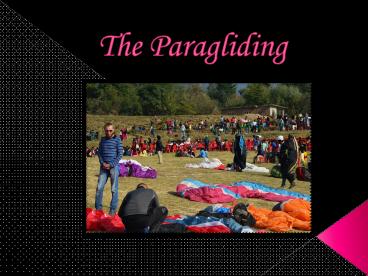 Paragliding in India