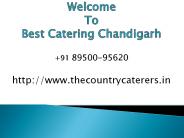 Best Catering In Chandigarh