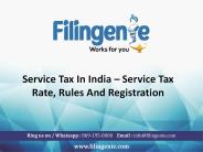 Service Tax In India