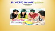 ABS 415(ASH) Your world/uophelp.com