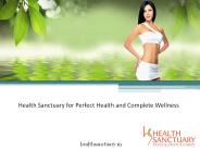 Health Sanctuary Clinic for Weight Loss