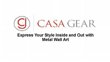 Express Your Style Inside and Out with Metal Wall Art