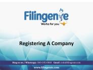 Registering a Company