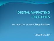 DIGITAL MARKETING STRATEGY