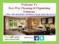Housekeeping Service in Montclair |Eco-Way Cleaning & Organizing Solutions PowerPoint PPT Presentation